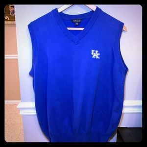 University of Kentucky Wildcats blue sweater vest